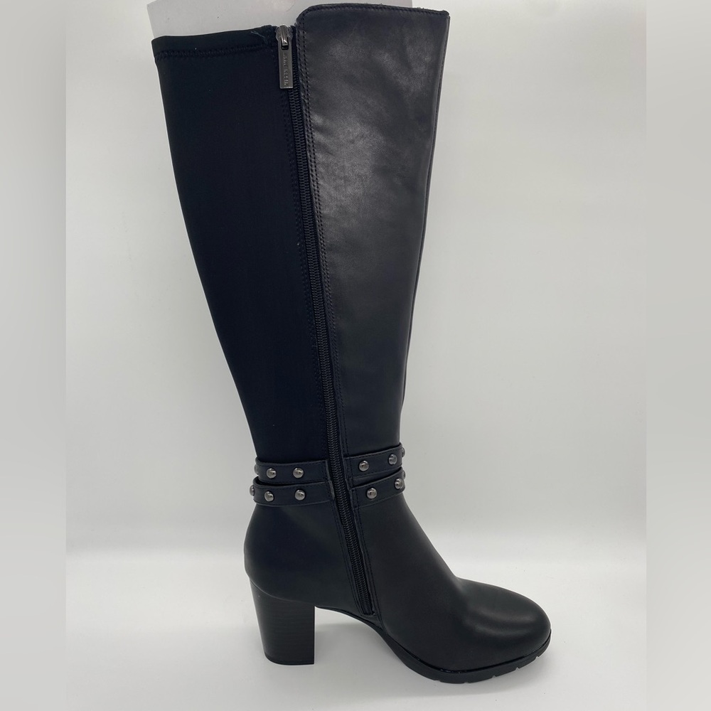 Anne Klein Black Over the Knee Boots